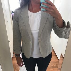 Seersucker Blazer